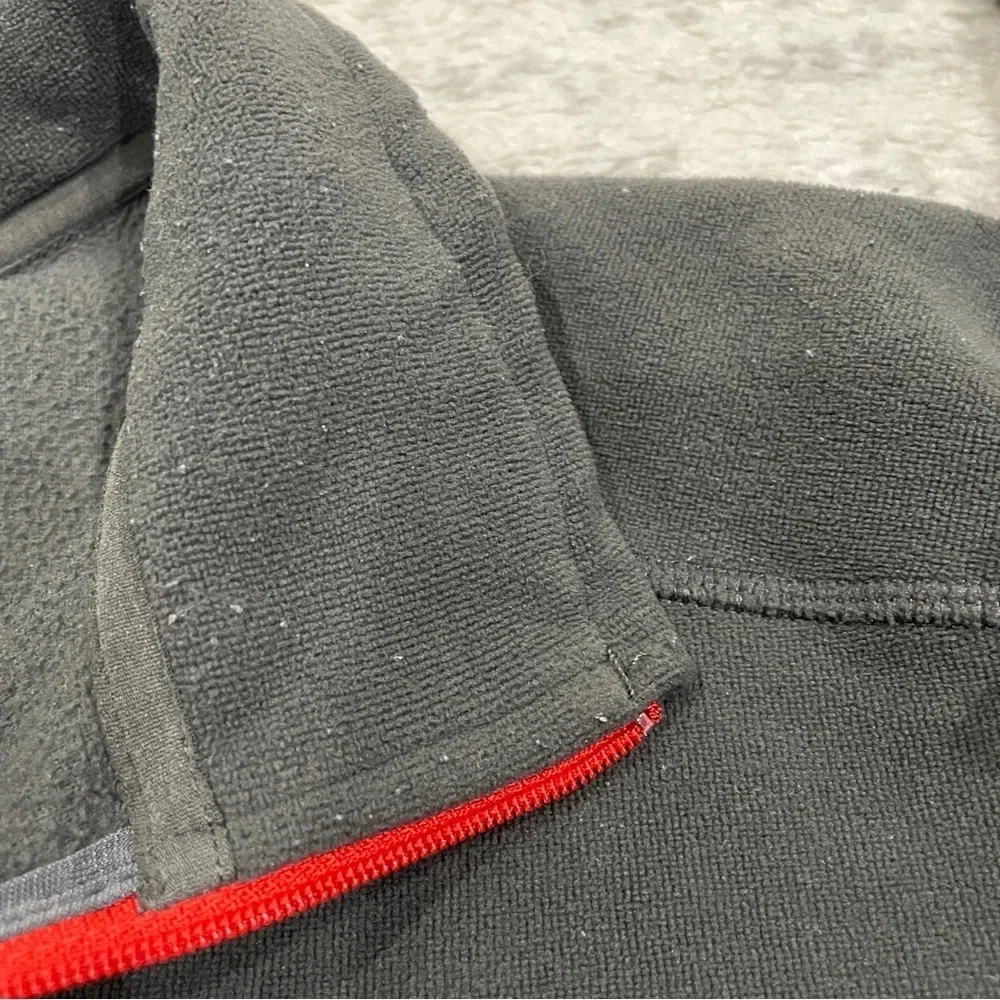 The North Face Grey Fleece 1/4 Zip Pullover